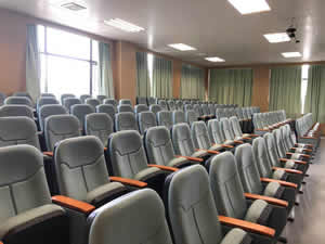 花都保利第二小学礼堂椅案例图片